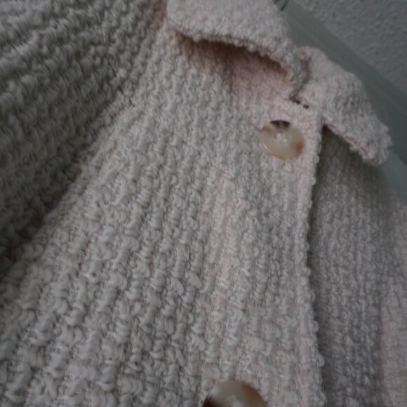 Liz Claibourne Textured Midi Coat Size Small - Picture 4 of 11